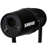 SHURE MV7-K BLACK MICROFONO DINAMICO PODCAST XLR MICRO-USB USCITA CUFFIA COLORE NERO