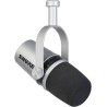 SHURE MV7-S SILVER MICROFONO DINAMICO PODCAST XLR MICRO-USB USCITA CUFFIA COLORE ARGENTATO