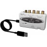 BEHRINGER UFO202 U-PHONO INTERFACCIA AUDIO 48 KHZ USB + SOFTWARE + PREAMPLIFICATORE PER GIRADISCHI IPAD IPOD CON PHONO PREAMP GR