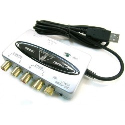 BEHRINGER UFO202 U-PHONO INTERFACCIA AUDIO 48 KHZ USB + SOFTWARE + PREAMPLIFICATORE PER GIRADISCHI IPAD IPOD CON PHONO PREAMP GR