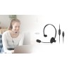 BEHRINGER HS10 CUFFIA MONOAURALE USB CON MICROFONO