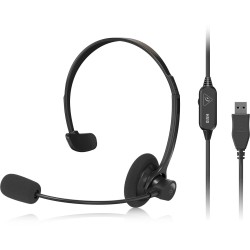 BEHRINGER HS10 CUFFIA MONOAURALE USB CON MICROFONO