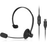 BEHRINGER HS10 CUFFIA MONOAURALE USB CON MICROFONO