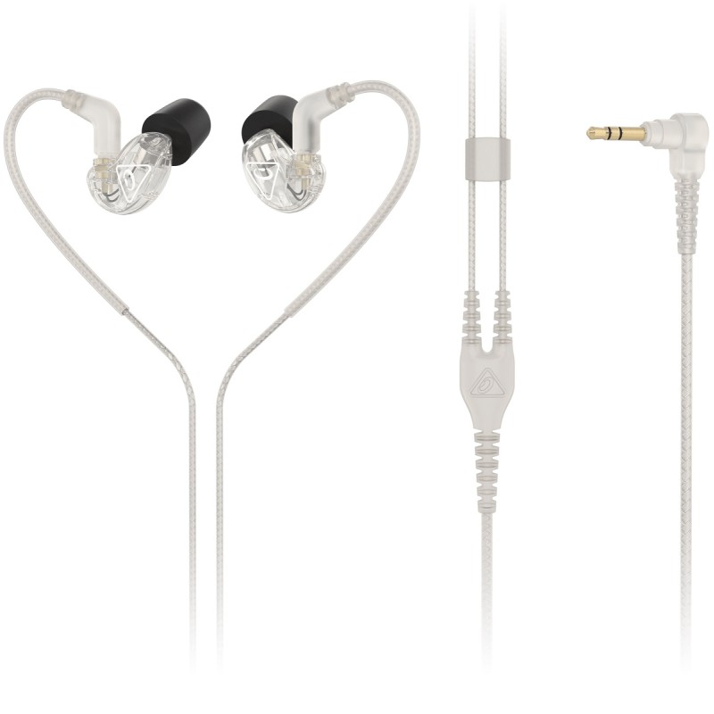 BEHRINGER SD251-CL AURICOLARE IN EAR MONITOR CLEAR TRASPARENTE