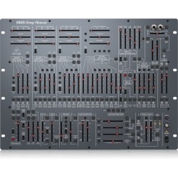BEHRINGER 2600 GRAY MEANIE SINTETIZZATORE DESKTOP ANALOGICO SEMI-MODULARE MULTI-MODALE