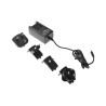 NATIVE INSTUMENTS POWER SUPPLY 40W ALIMENTATORE CON SPINE INTERCAMBIABILI EURO UK US SAA