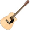 FENDER CD60SCE-12 NATURAL CHITARRA ACUSTICA ELETTRIFICATA SPALLA MANCANTE 12 CORDE NATURALE