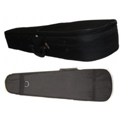 OLVEIRA VV150 VIOLINO 3/4 TOP ABETE MASSELLO FONDO ACERO MASSELLO LEGNO GIUGGIOLO PIOLI MENTONIERA CORDIERA + CUSTODIA + ARCHETT