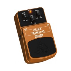 BEHRINGER UT300 ULTRA TREMOLO PEDALE CHITARRA EFFETTO AMPLIFICATORI ANNI 60 RATE WAVE DEPTH