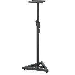 BEHRINGER SM5001 SUPPORTO CASSE MONITOR DA STUDIO STAND REGOLABILE BASE TRIANGOLARE PIEDINI ANTIVIBRAZIONI
