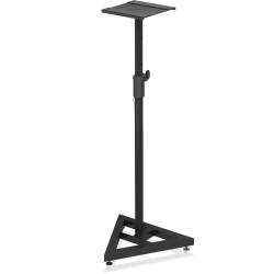 BEHRINGER SM5002 COPPIA SUPPORTI CASSE MONITOR DA STUDIO STAND REGOLABILI BASE TRIANGOLARE PIEDINI ANTIVIBRAZIONI