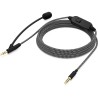 BEHRINGER BC12 PROLUNGA CAVO CUFFIE UNIVERSALE CON MICROFONO AD ASTA E CONTROLLO VOLUME