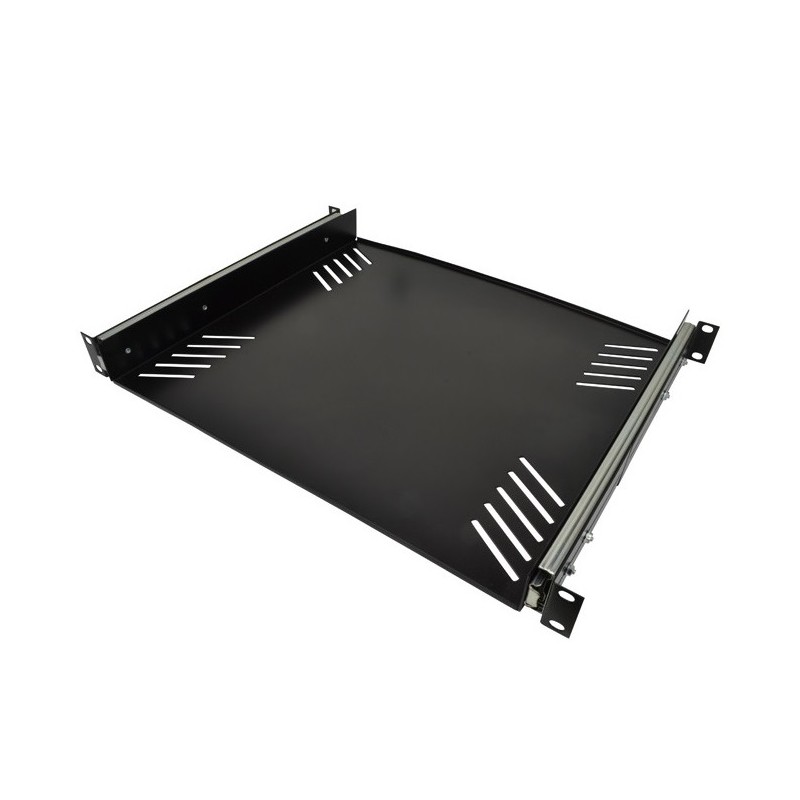 COBRA CLS-129 MENSOLA CON RIPIANO SCOREVOLE DA 1 UNITA' RACK 19"