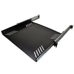 COBRA CLS-129 MENSOLA CON RIPIANO SCOREVOLE DA 1 UNITA' RACK 19"