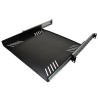 COBRA CLS-129 MENSOLA CON RIPIANO SCOREVOLE DA 1 UNITA' RACK 19"