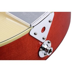 HORA MANDOLINO PORTOGHESE 2-PA MADE IN EUROPE IN MASSELLO EQ ARTEC TOP ABETE E ACERO FONDO FASCE MANICO SCALA 332mm