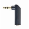 CABLEXPERT 3.5 MM STEREO AUDIO RIGHT ANGLE ADAPTER, 90°