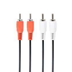 CABLEXPERT CAVO SPINA RCA X 2 AD RCA X 2 (FONO), 1.8 M