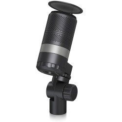 TC HELICON GO XLR MIC MICROFONO BROADCAST NERO CON POP FILTER