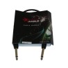 EXTREME JJ03 CAVO JACK MONO 1,4" 6,3mm-JACK MONO 1/4" 6,3mm 0,3 MT