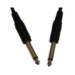 EXTREME JJ03 CAVO JACK MONO 1,4" 6,3mm-JACK MONO 1/4" 6,3mm 0,3 MT