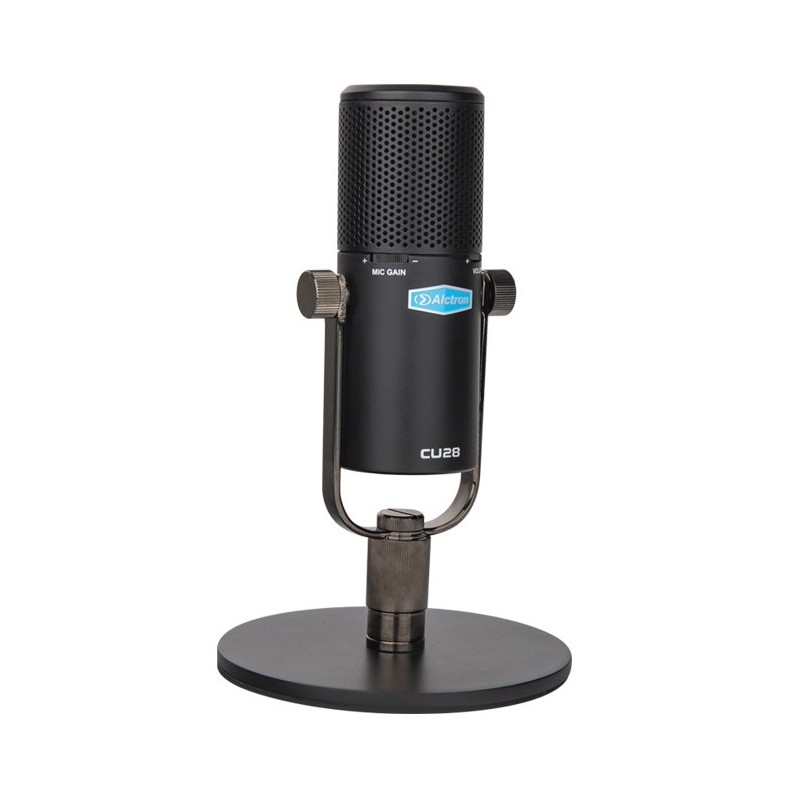 ALCTRON CU28 MICROFONO A CONDENSATORE SUPERCARDIOIDE USB