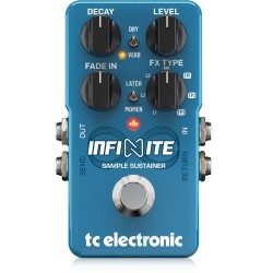 TC ELECTRONIC INFINITE SAMPLE SUSTAINER CAMPIONATORE FX LOOP REVERB E MODULATION