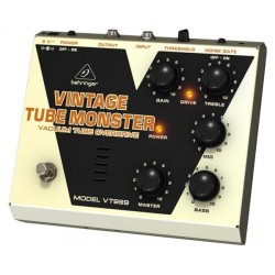 BEHRINGER VT999 VINTAGE TUBE MONSTER PEDALE EFFETTO OVERDRIVE VALVOLARE PER CHITARRA