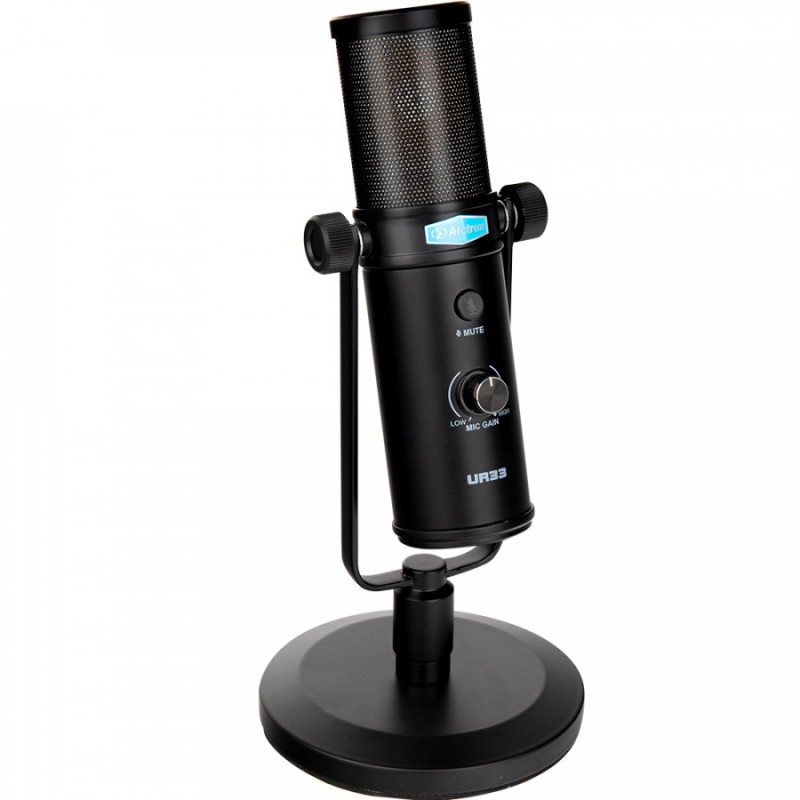 ALCTRON UR33 MICROFONO A CONDENSATORE CARDIOIDE USB + USCITA CUFFIE