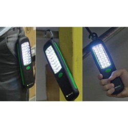 TECHLY ITC-LED WL2 LAMPADA 24 LED CON GANCIO E MAGNETE