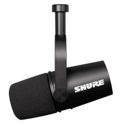 SHURE MV7X BLACK MICROFONO DINAMICO CARDIOIDE PER PODCAST XLR