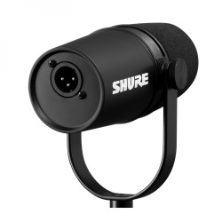 SHURE MV7X BLACK MICROFONO DINAMICO CARDIOIDE PER PODCAST XLR