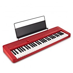CASIO CT-S1 RD ROSSO TASTIERA PORTATILE 61 TASTI DINAMICI COLORE ROSSO
