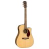 FENDER CD140SCE NT W/CASE CHITARRA ACUSTICA ELETTRIFICATA SPALLA MANCANTE COLORE NATURAL