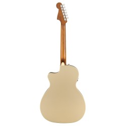 FENDER NEWPORTER PLAYER WN CHAMPAGNE CHITARRA ACUSTICA ELETTRIFICATA PRE + ACCORDATORE FISHMAN