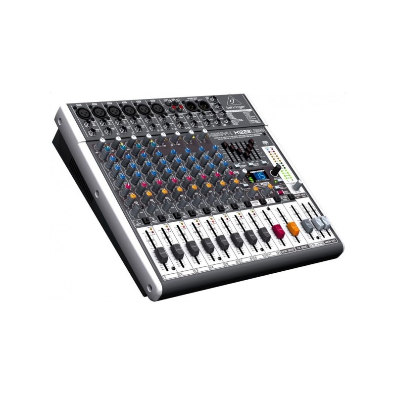 BEHRINGER XENYX X1222USB MIXER 16 INGRESSI USB EFFETTI COMPRESSORI EQUALIZZATORE 7 BANDE