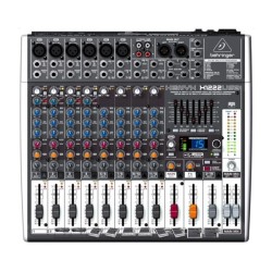 BEHRINGER XENYX X1222USB MIXER 16 INGRESSI USB EFFETTI COMPRESSORI EQUALIZZATORE 7 BANDE