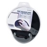 GEMBIRD MP-GEL BK TAPPETINO PER MOUSE CON SUPPORTO POLSO IN GEL E BASE ANTI SCIVOLO