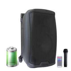 GEMINI AS2110 TO GO DIFFUSORE PORTATILI A BATTERIA + TROLLEY INTEGRATO