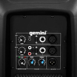 GEMINI AS2112P CASSA ATTIVA 2 VIE 1500W PICCO WOOFER 12" 2 CANALI EQ2 BANDE