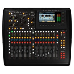 BEHRINGER X32 COMPACT MIXER DIGITALE 40 IN 25 BUS 16 PREAMPLIFICATORI MICROFONICI MIDAS 2 AES50 KLARK TEKNIK