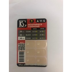 BG BA11S KIT 6 PROTEGGI BOCCAGLIO TRASPARENTI PER CLARINETTO IN SIB 0,4MM (SMALL)