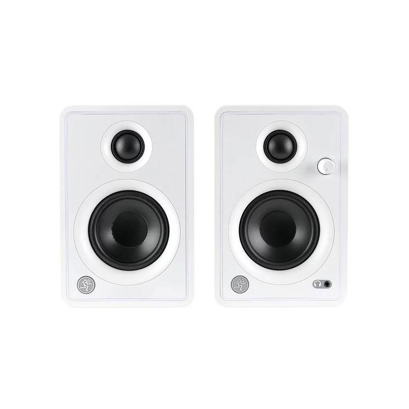 MACKIE CR3-X BT LTD WIHTE COPPIA MONITOR DA STUDIO BLUETOOTH 50 WATT WOOFER 3" TWEETER .75"