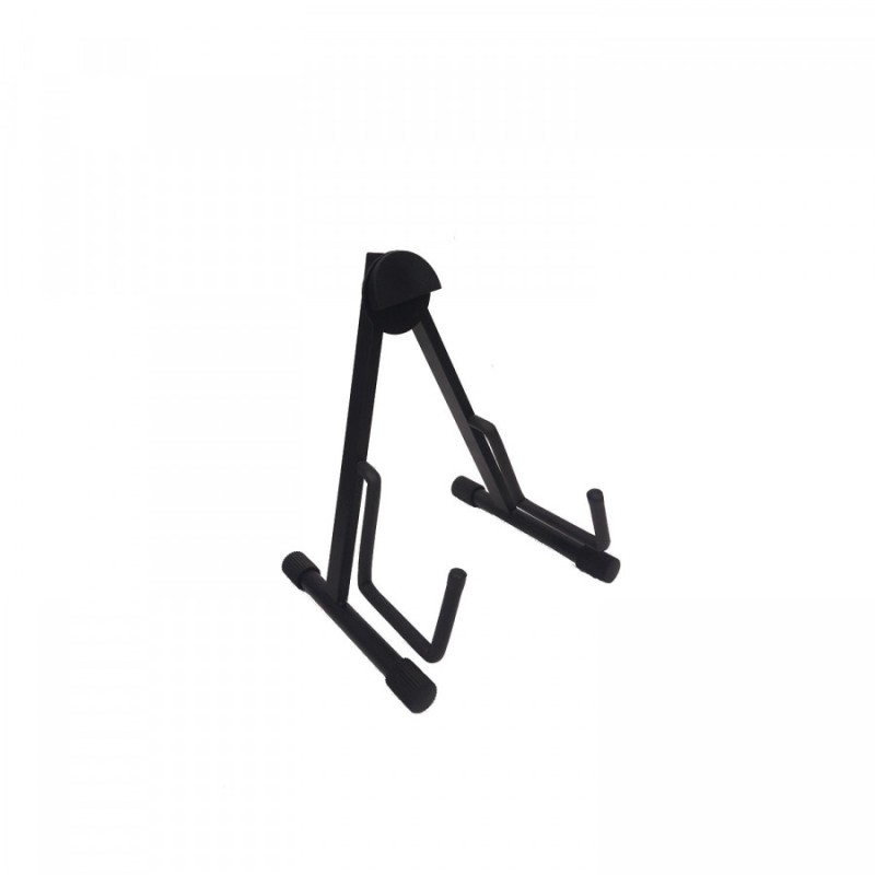 COBRA STAND CHITARRA BLACK SUPPORTO PROFESSIONALE DA TERRA PER CHITARRA ACUSTICA E CLASSICA