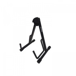 COBRA STAND CHITARRA BLACK SUPPORTO PROFESSIONALE DA TERRA PER CHITARRA ACUSTICA E CLASSICA