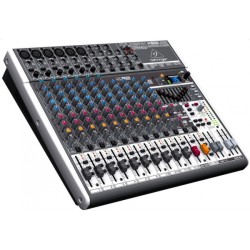 BEHRINGER XENYX X1832-USB MIXER PASSIVO 18 INGRESSI EFFETTI 24 BIT 6 COMPRESSORI EQ 9 BANDE + INTERFACCIA AUDIO USB