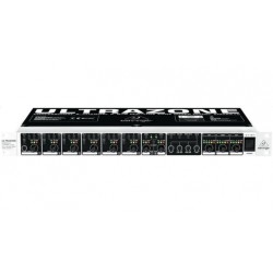 BEHRINGER ZMX8210-V.2 ULTRAZONE MIXER 8 CANALI (+8 OPZIONALI) SU 3 ZONE EQUALIZZATORE 4 BANDE CONTROLLO A DISTANZA