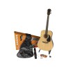 DE SALVO AG1NT CHITARRA ACUSTICA DREADNOUGHT NATURAL 4/4 + ACCESSORI