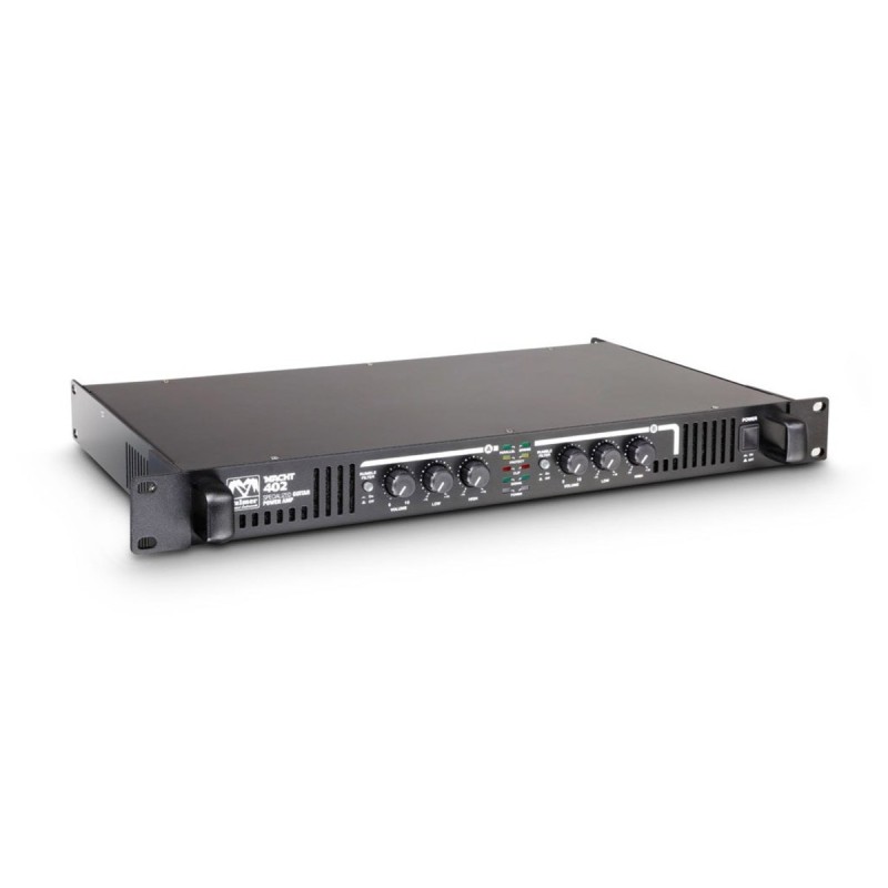 PALMER MACHT 402 FINALE DI POTENZA A RACK 19" PER CHITARRA 400W