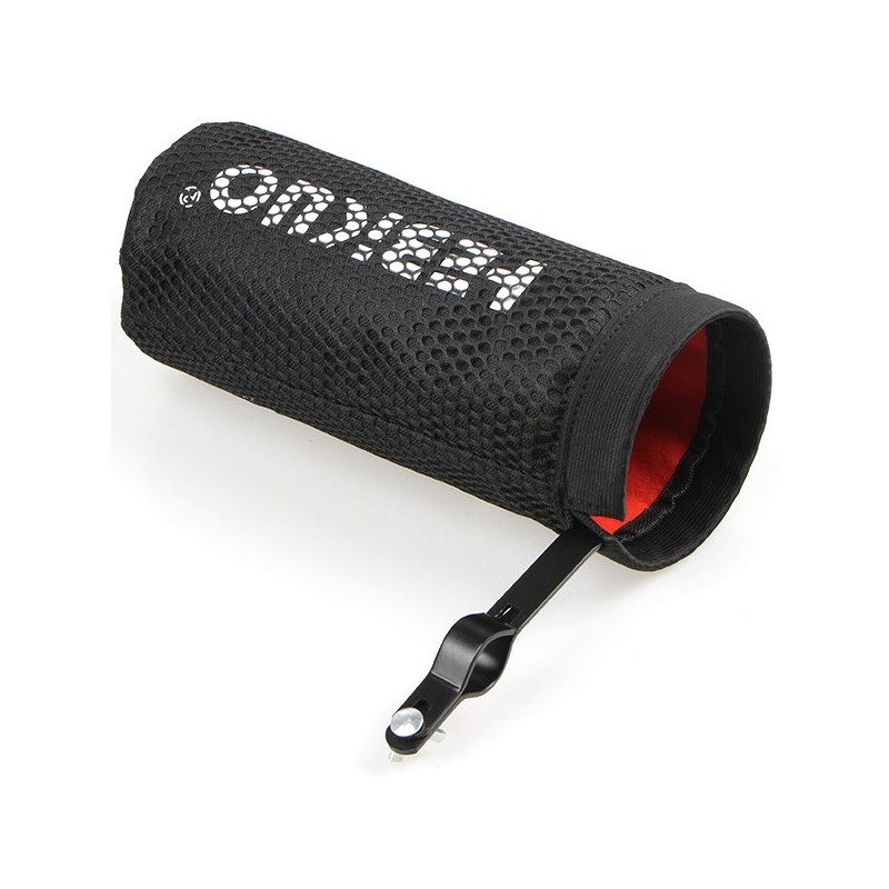 HEBIKUO DJ-11 PORTA BACCHETTE BATTERIA IN RETE CON AGGANCIO PER ASTA COLORE NERO